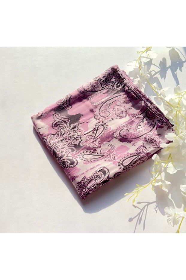 Bambu Şal Abstract Ethnic Desen - 1