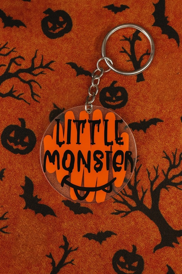 Halloween Little Monster Keychain