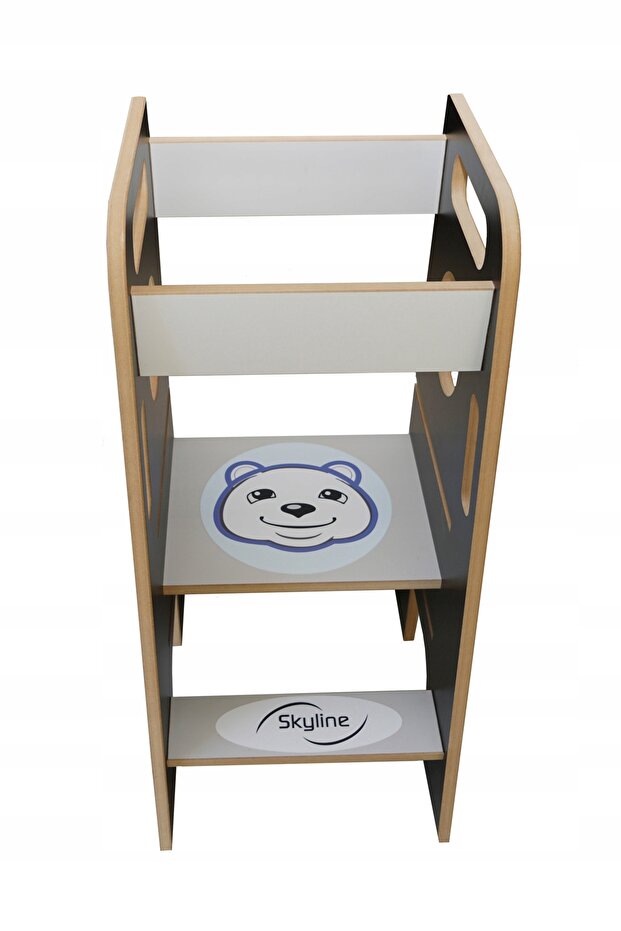 Kitchen helper for children Solid Black Adjustable PL - 14