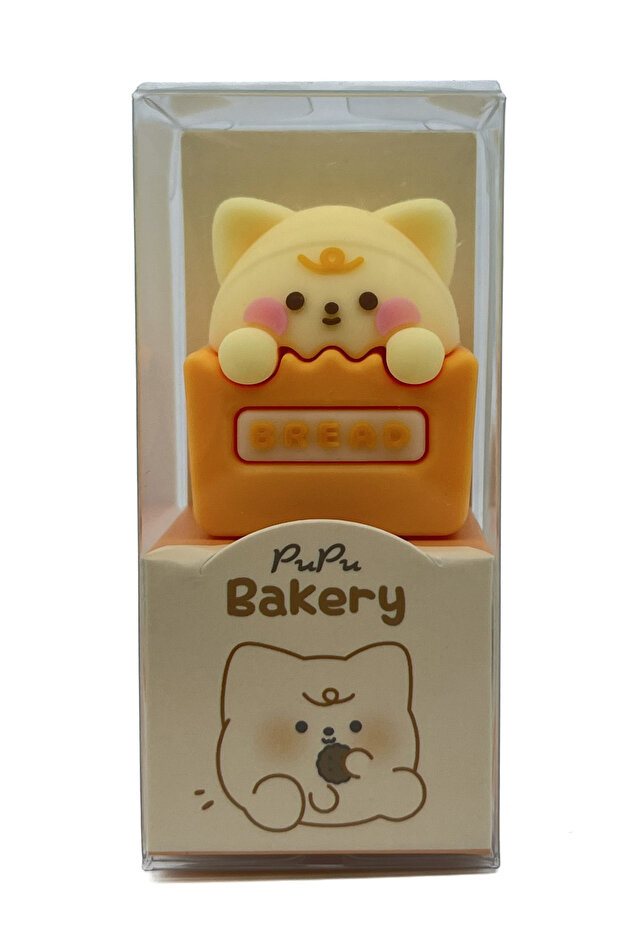 Pupu Bakery 3D Silicone Color Pencil Sharpener Jiggly Puff