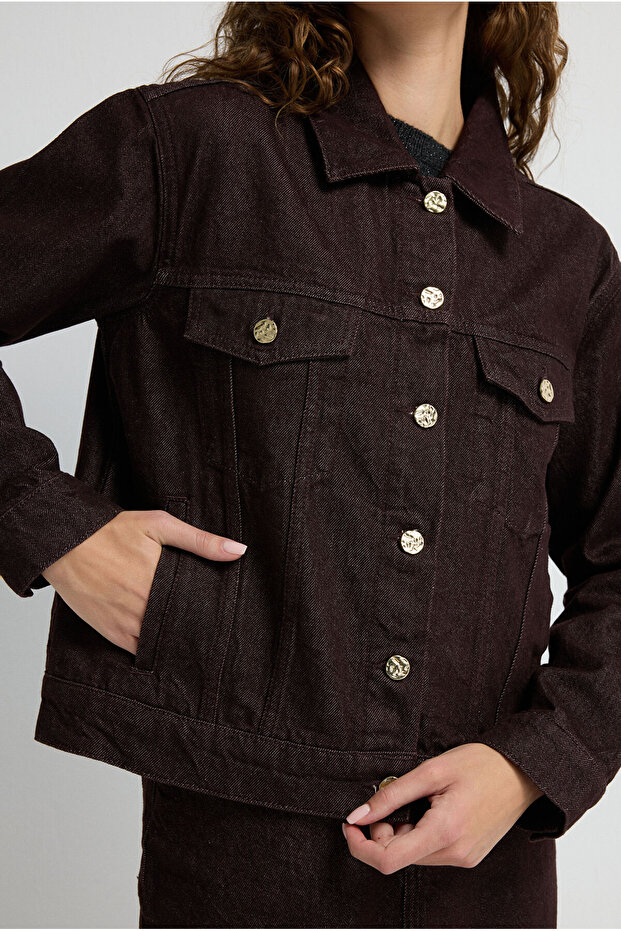 Cepli Denim Ceket - 2
