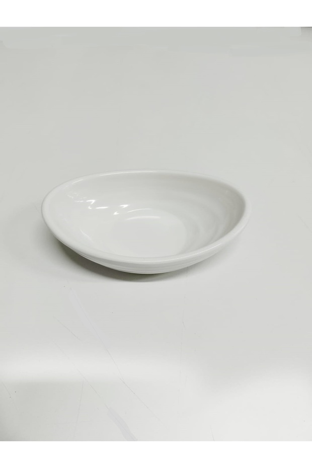 Oval Sauce Pot Jam Pot White 6.5*11.5 cm Thermoplus Shock Resistant (Pack of 3)