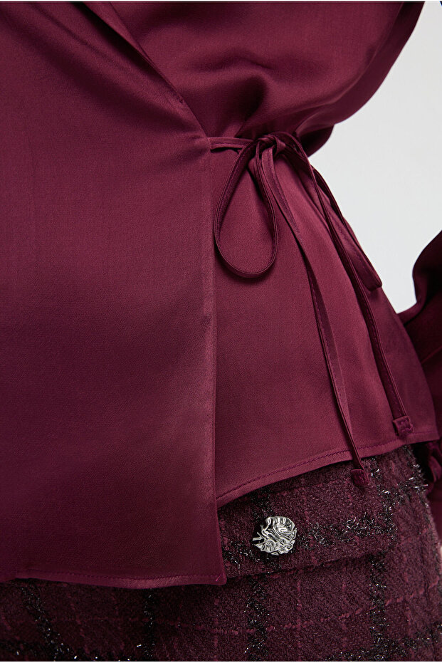 Bağlamalı Bluz - 2