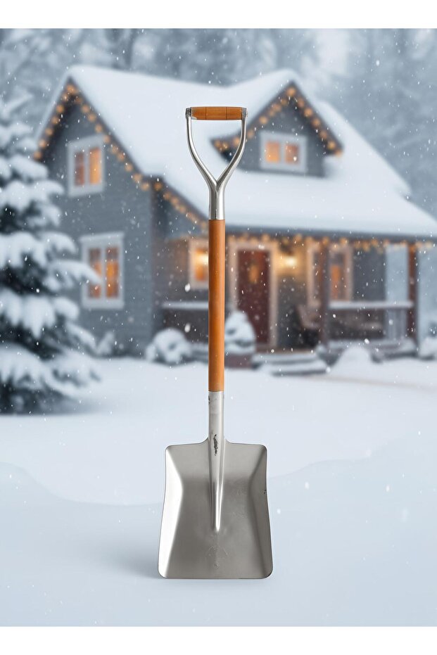 Metal Kar ve Buz Küreği Zahire Kürek - 1