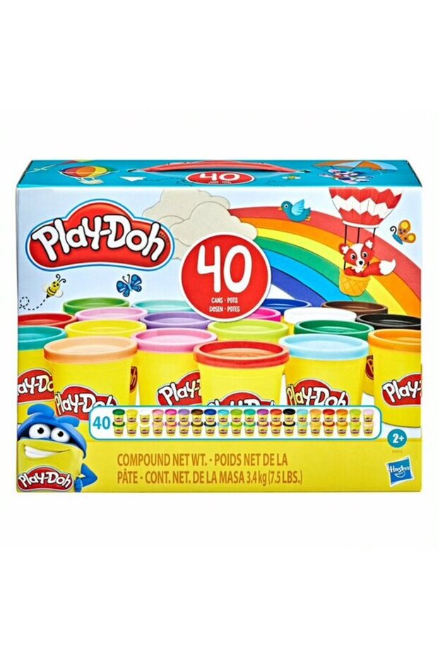 مجموعة بلاي دوه 40 قطعة - 1