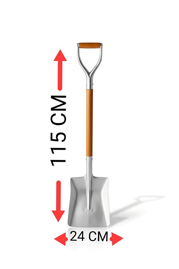 Metal Kar ve Buz Küreği Zahire Kürek - 4