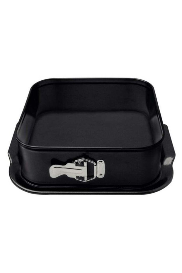Tramontina 24cm Black Aluminum Baking Cake Pan with Removable Bottom with Interior and Exterior Sta