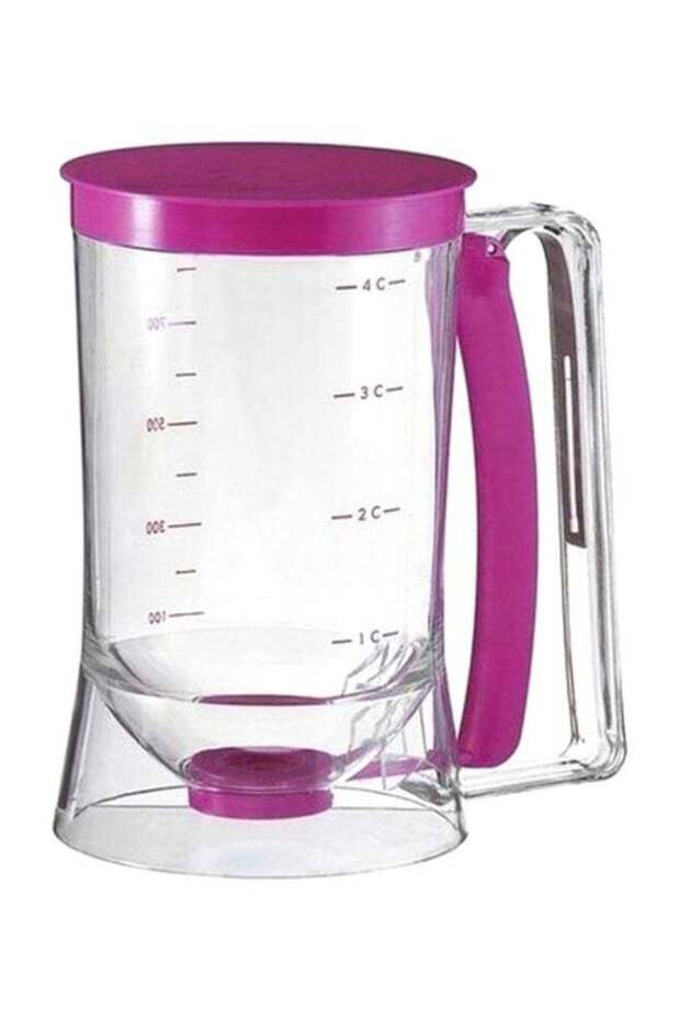 AS SEEN ON TV Cake Batter Dispenser Clear/Purple