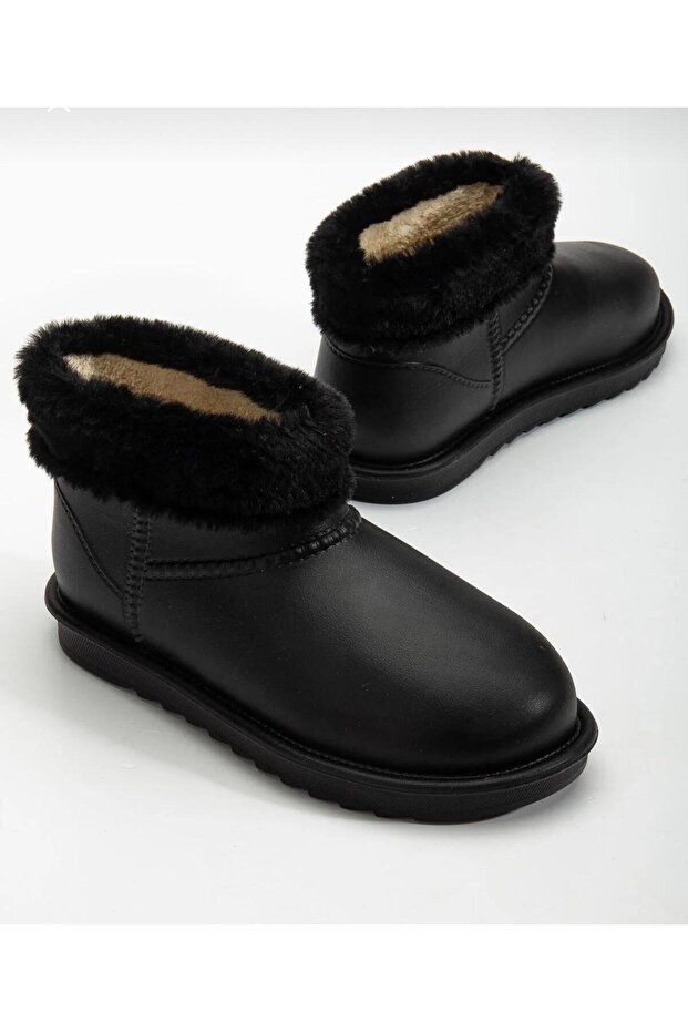 أحذية مقاومة للماء مبطنة بالفرو - 3