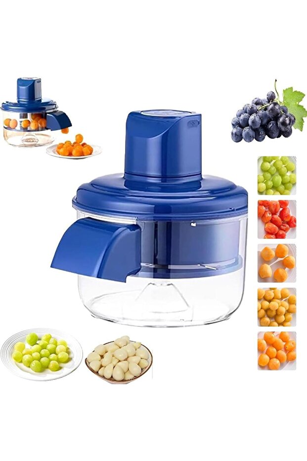 Automatic Electric Vegetable & Grape Peeler - Rechargeable Stainless Steel Garlic Peeling Machine