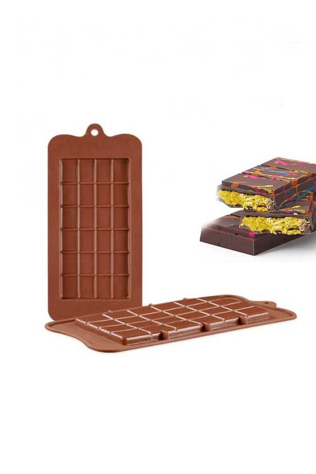 1Pcs Chocolate Bakeware Cake Molds,Nonstick Silicone Chocolate Candy Moulds, Biodegradable Chocolat