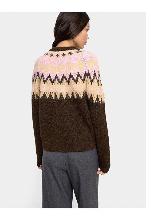 Jakarlı Örme Kazak - 5