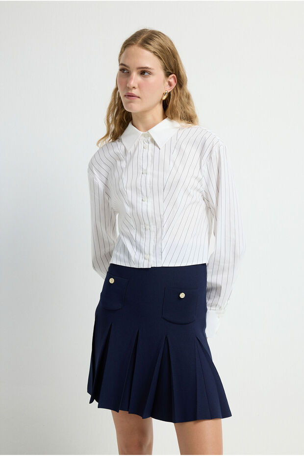 Çizgili Gömlek - 4