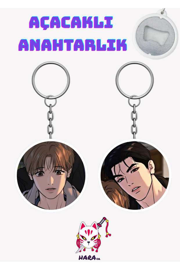 Jinx and Kim and Jaekyung Joo Anime Keychain Opener Set (2-Piece) V1