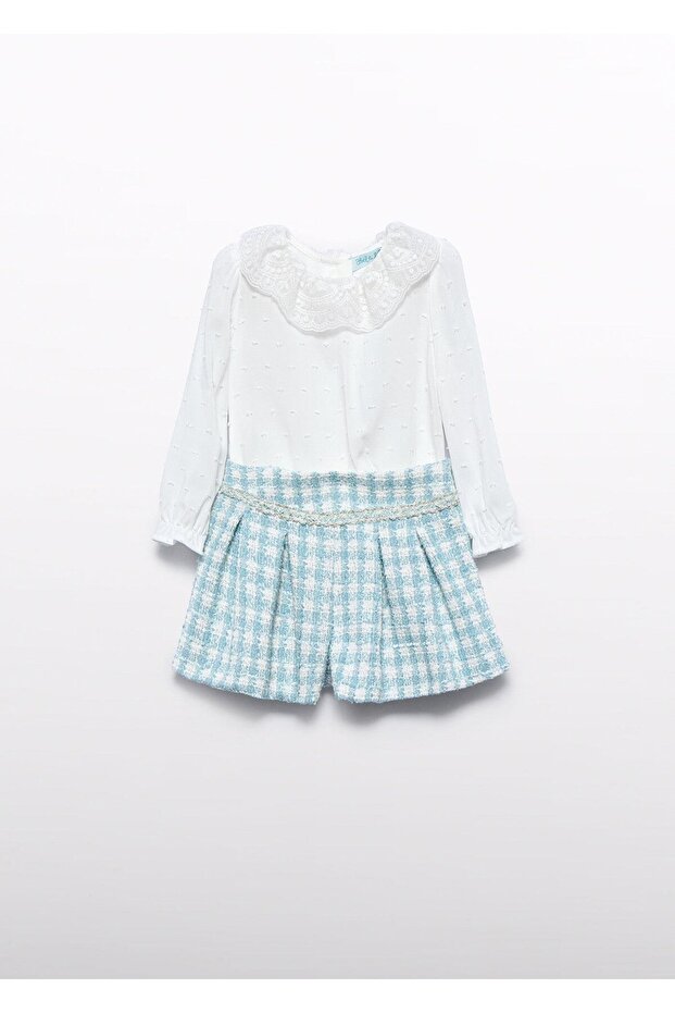 Mayoral Abel&Lula Baby Girl Skirt Set Blue