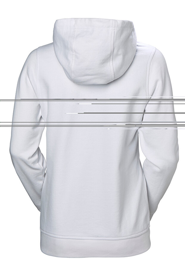 W Logo Kapişonlu Kadın Hoodie Sweatshirt - 5