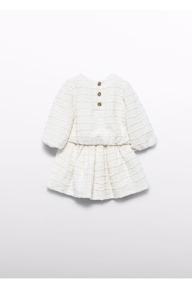 Mayoral Abel&Lula Baby Girl Skirt Set Cream