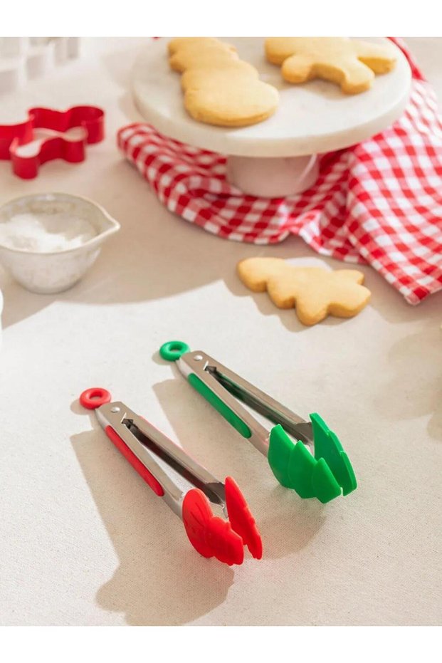 New Year Themed Tongs Set of 2 (W5)