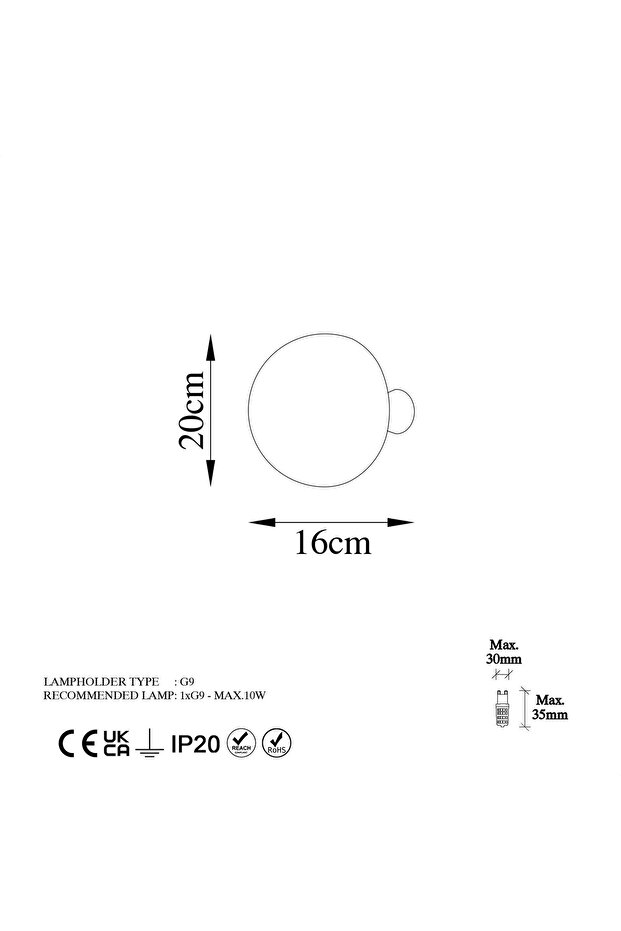 Fungal Rustik Metal Sıvama Tekli Duvar Aplik Çap 20cm,Eskitme Model Ambiyans Aydınlatma FUNGAL-13362 - 8