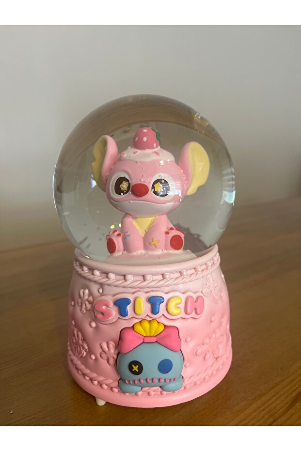 Pembe Stich Kar Küresi - 2