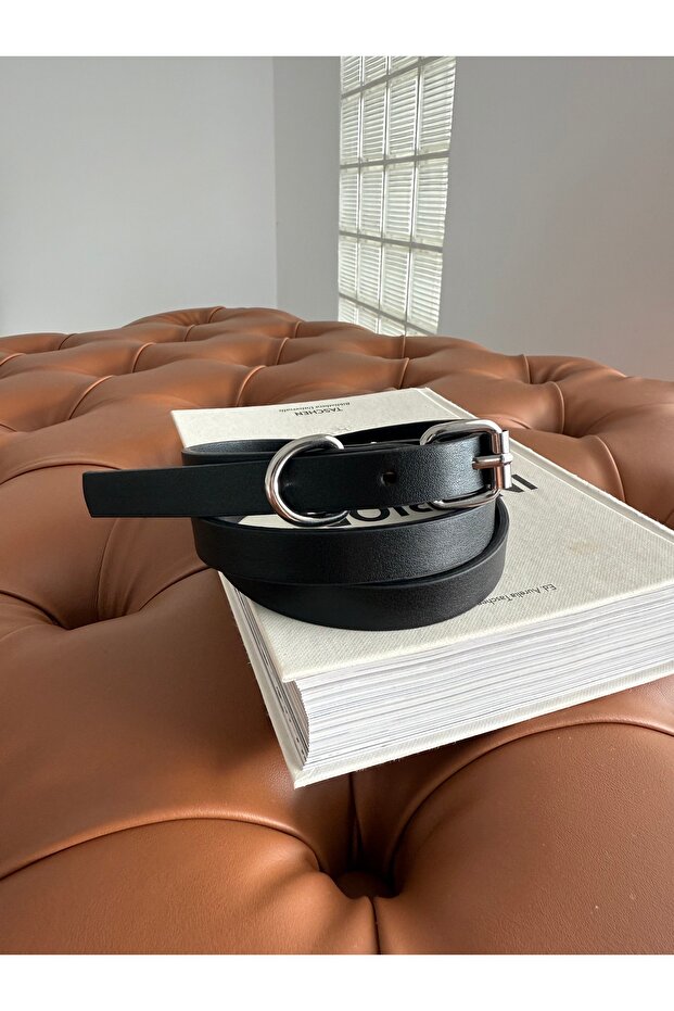 Kadın Basic 4'lü Set Silver Toka Kemer - 4