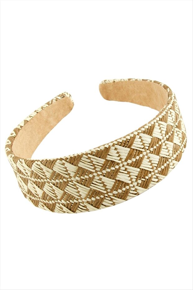 تاج منقوش من الخيزران - 1