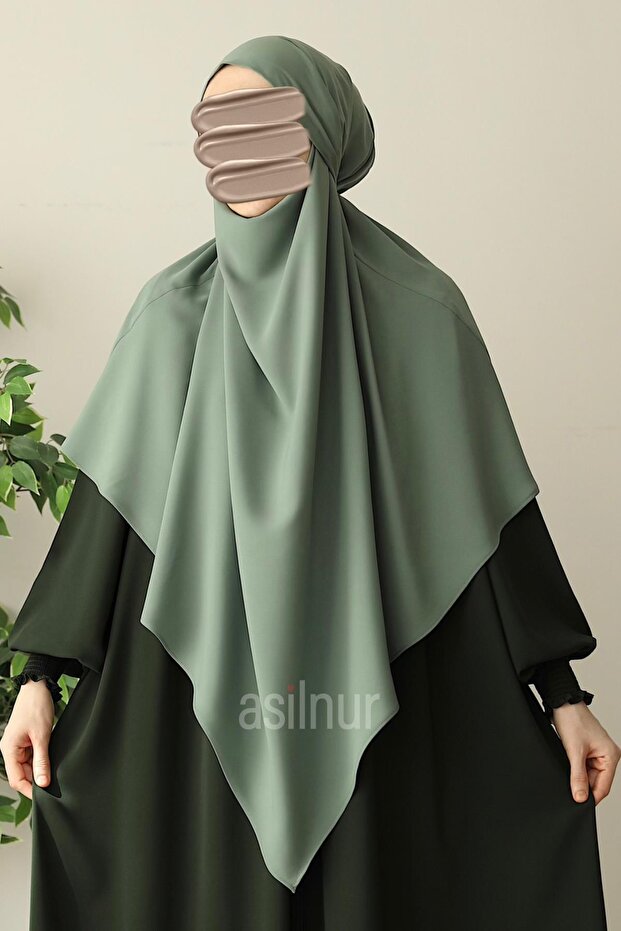 أليا سوفليه طبقة واحدة أخضر مائي