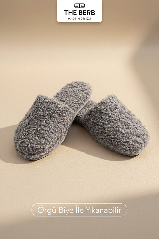 Soft Teddy House Slippers | High Thick Sole | Does Not Make Sound | Non-Slip | Home/Dowry Slippers | Unisex