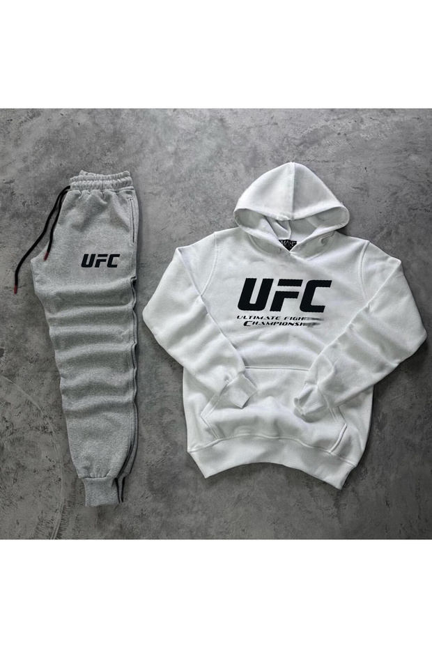 Winter Ufc Tracksuit Set Sweatshirt and Sweatpants