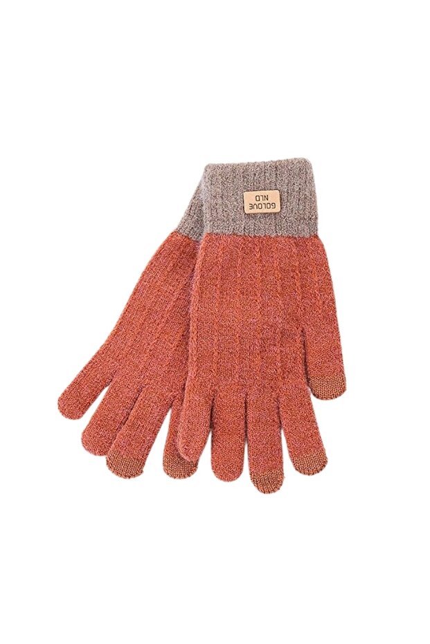 Knitted Lined Gloves - 7