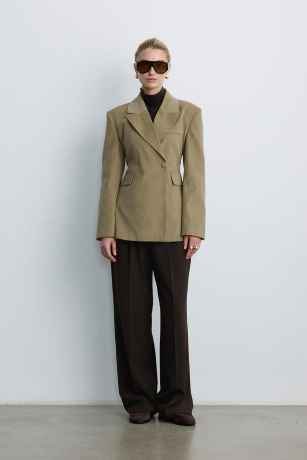 KUM KADİFE BLAZER - 7