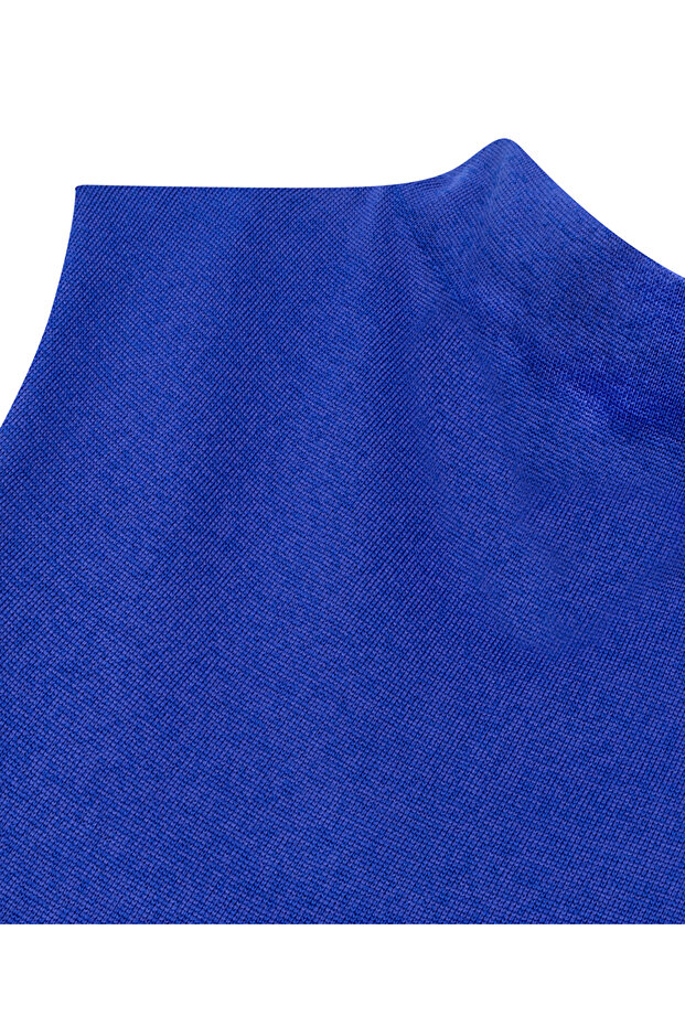 Triko mini elbise - 4