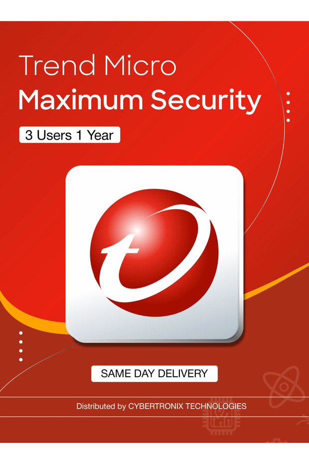 Maximum Security | 3 Users 1 Year | Digital License | SAME DAY DELIVERY