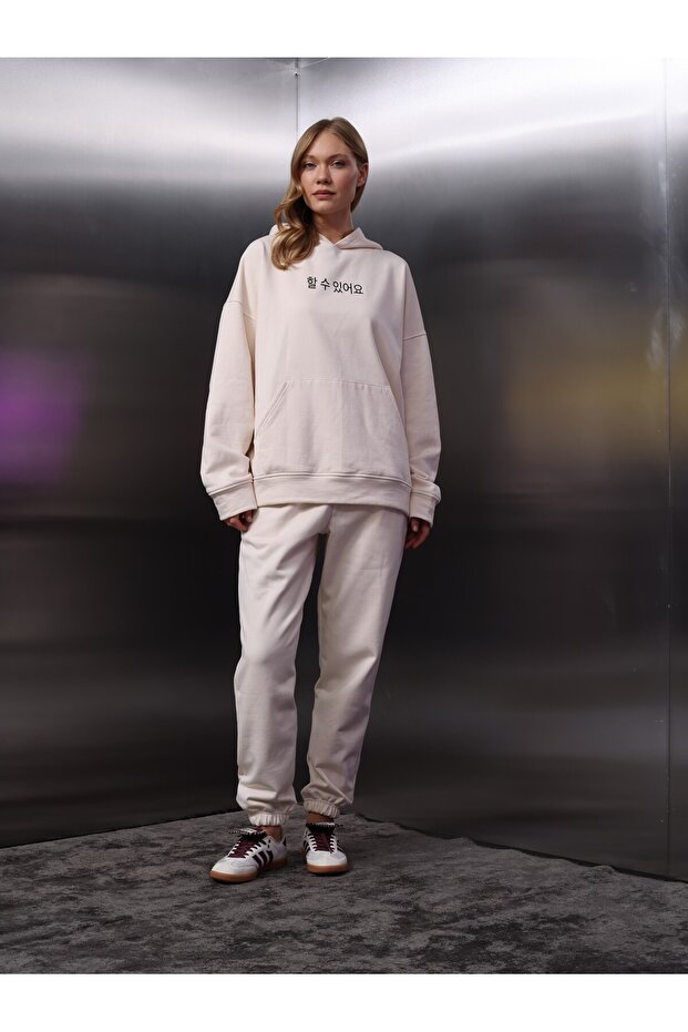 Women's Raised Rubber Leg Sweatpants