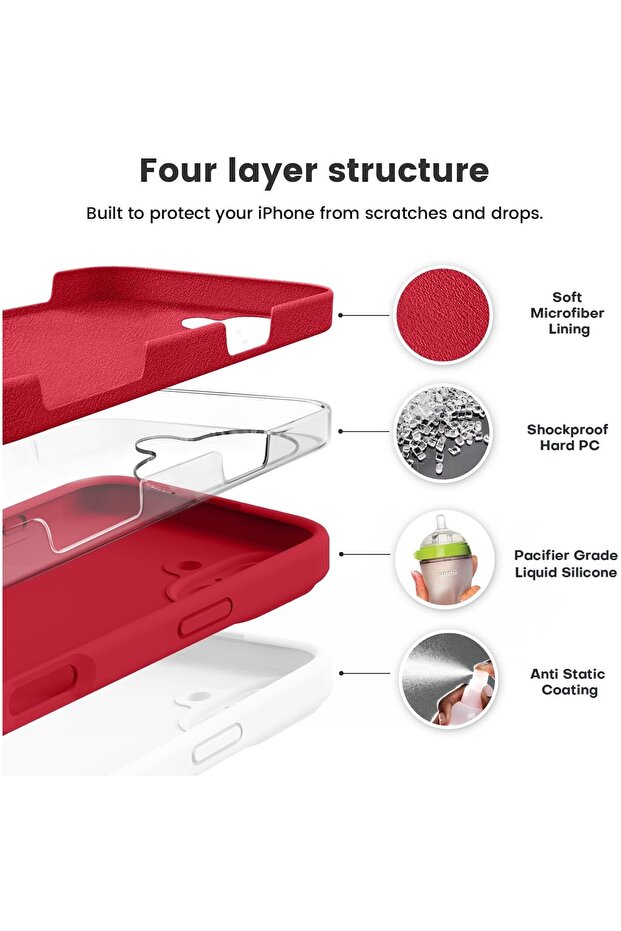 Protective Case for iPhone 16 Plus - 6