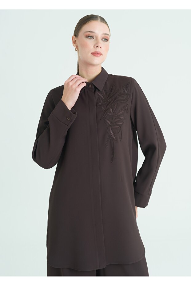 Nakış Detaylı Tunik - 2
