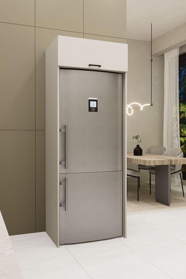 MDF BUZDOLABI DOLABI PİSTONLU - 2