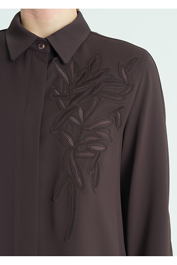 Nakış Detaylı Tunik - 7