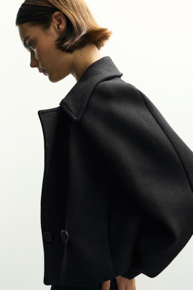 Kısa Manteco® kaşe kaban - 1