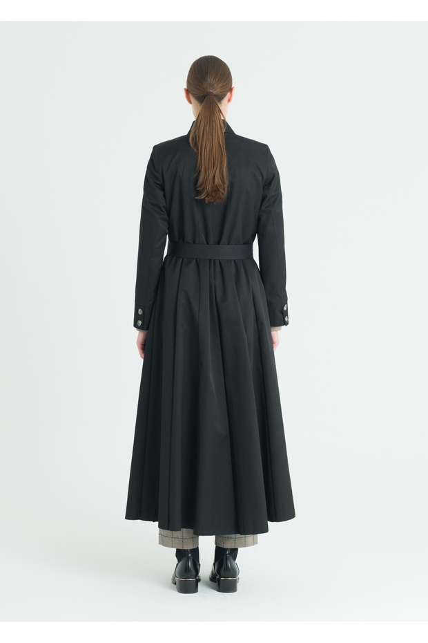 Parçalı Kloş Pardesü - 4