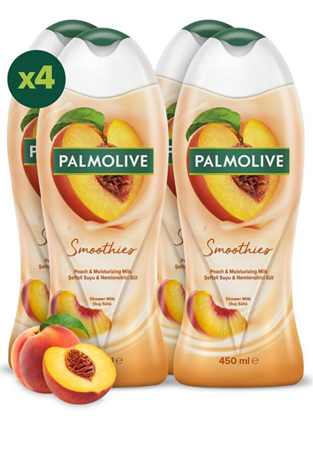 Smoothies Şeftali 450 Ml Duş Jeli X4 - 2