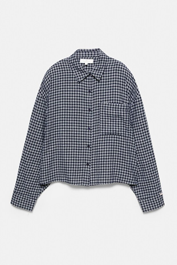 Kareli çift gömlek - 7