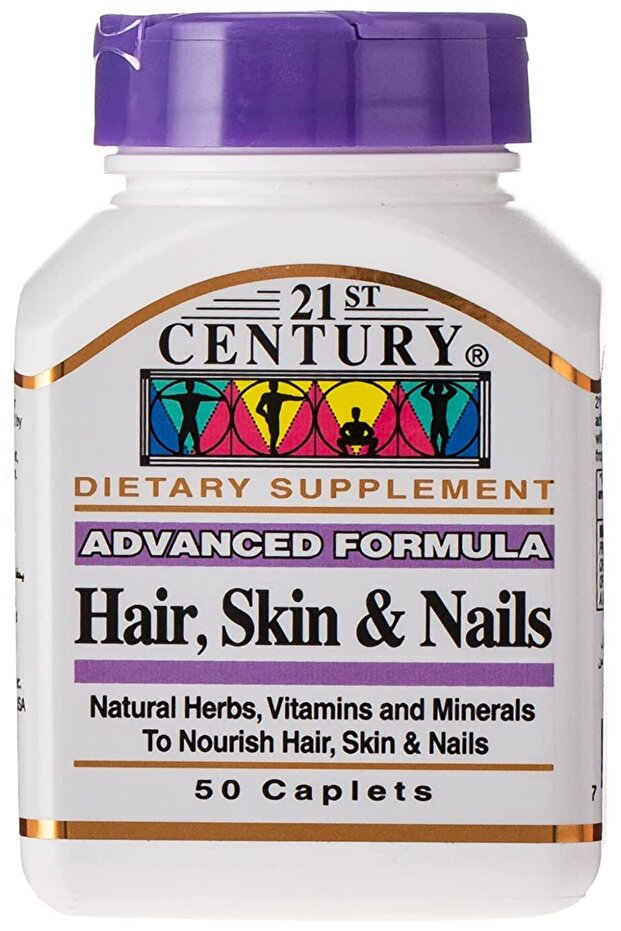HAIR, SKIN & NAILS TAB 50'S