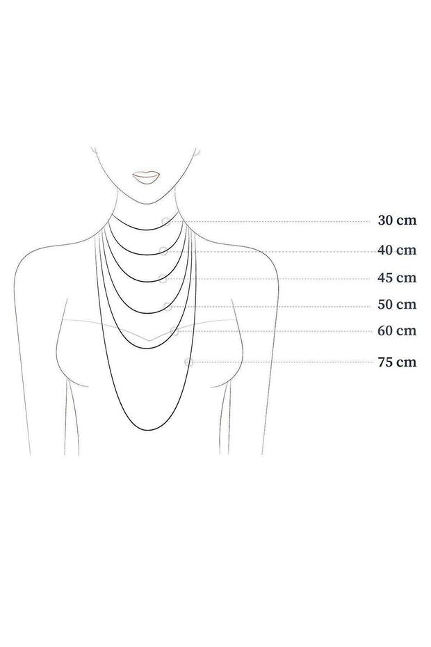 Minimal Ay Yıldız Gümüş Kaplama Deri İp Kolye - 6