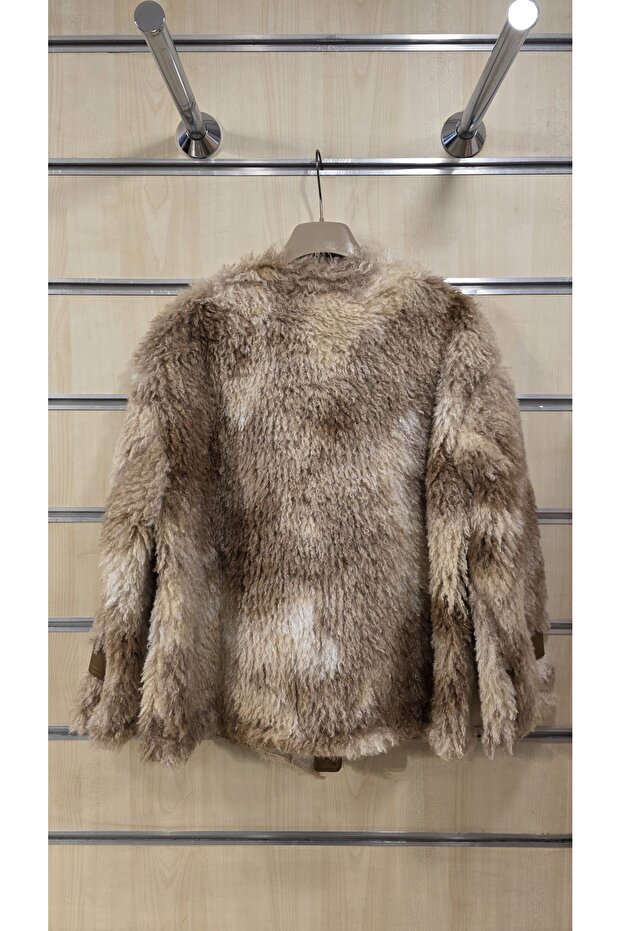 Batik Desen Kürk Mont - 6