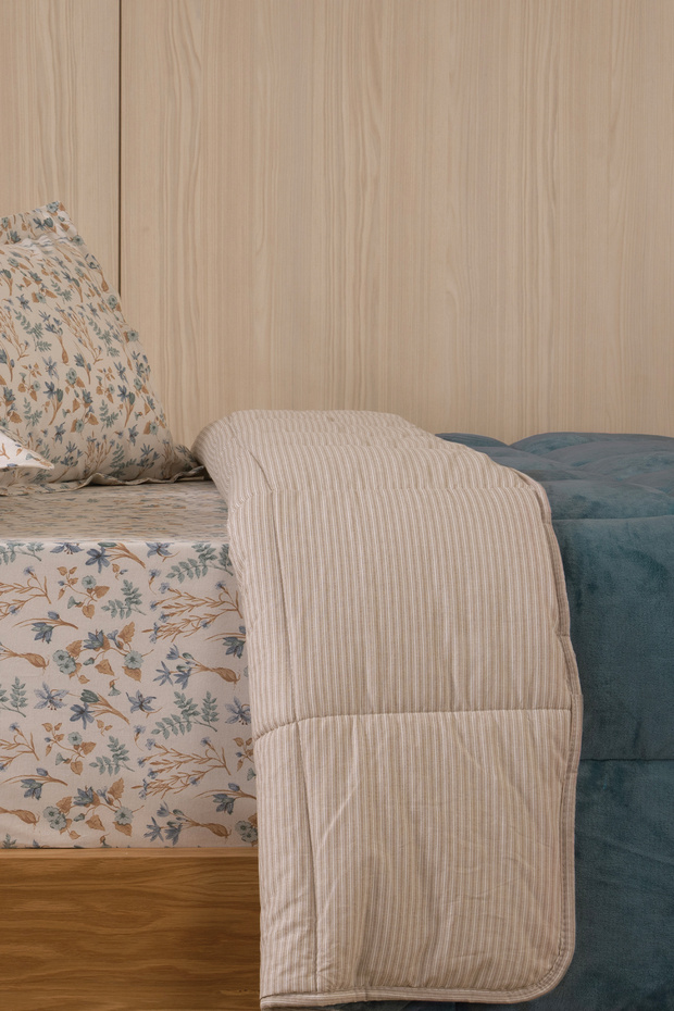 Wels Tek Kişilik Threefy Uyku Seti - Mavi - 3