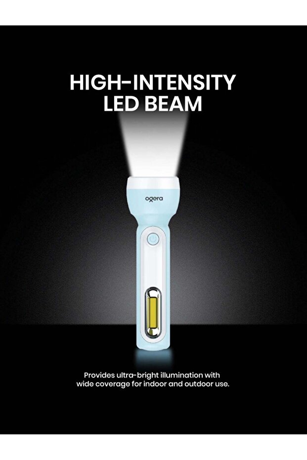 LED Lithium Battery Flashlight – Ultra-Bright Rechargeable Torch