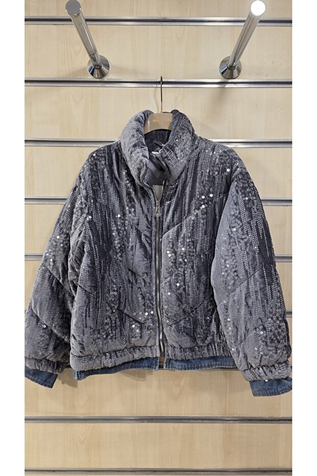 Kadife Pullu Mont - 1