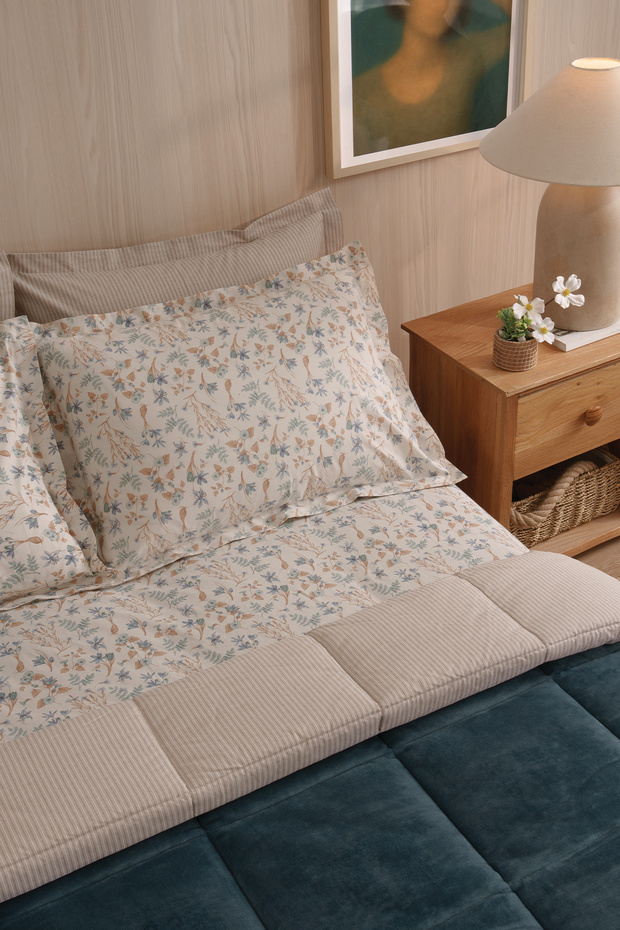 Wels Tek Kişilik Threefy Uyku Seti - Mavi - 5