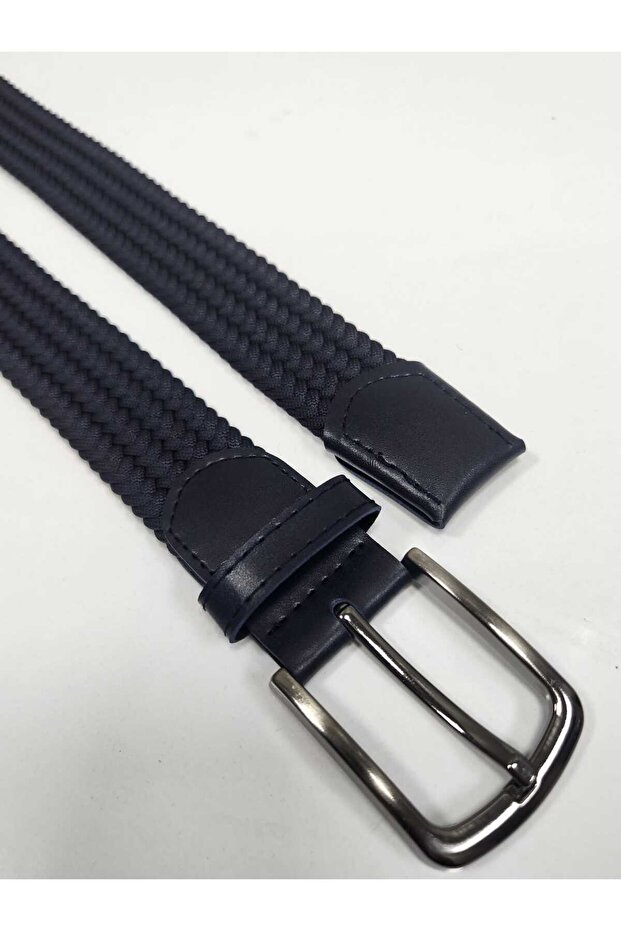 3'lü Erkek Örgü Elastik Kemer Seti - 6